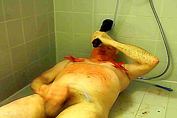 Satan Slave Is Prepared For The Enema Sacrifice Part (6)