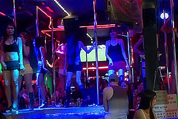 Bangla Road Walking Street Patong Phuket Thailand