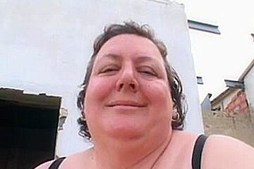 BBW Granny Fucked Outdoor