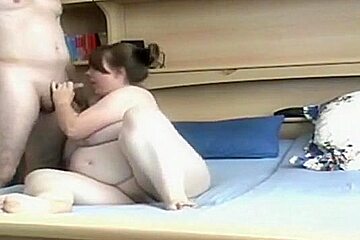 Fat Milf Has Missionary, Cowgirl And Doggystyle Sex With Creampie.
