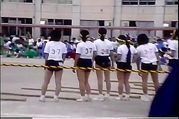 Japanese Girls Bloomer Sports Day