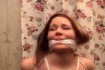 Girl Bound And Gagged