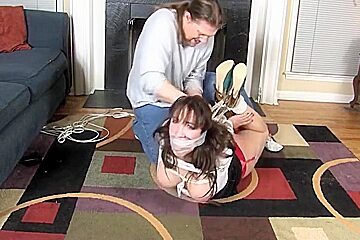 Bbw Babysitter In Strict Bondage   Angelique Kithos