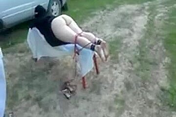 Outdoor Spanking