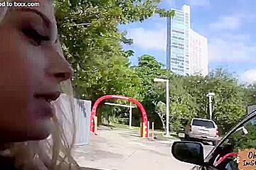 Petite Babe Uma Jolie Pulls Out A Drivers Cock To Suck