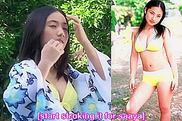 Saaya Irie Jerk Off Challenge (2)