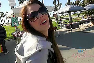 ATKGirlfriends Video: Kiera Winters (1) Of (3)   A Date At Venice Beach