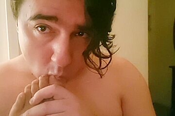 Verbal Kinky Dominant Alpha Black Desi Bad Boy Worships Arab Cuckold Husband Face Standing / Fucked!
