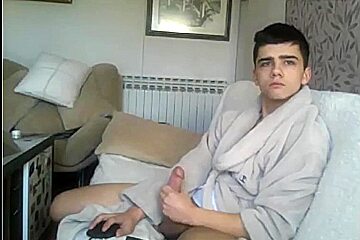 Adorable Robed (18)yo Gay Teen (18)+ Porn Tube