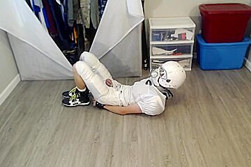 Football Player Chase Tied Up And Chastity