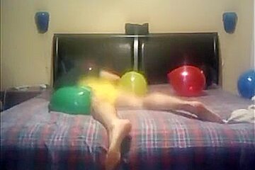 Humping And Popping Greater Quantity Balloons In My Underclothing! (E(14))