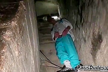 Euro Amateur Sucks French Cock