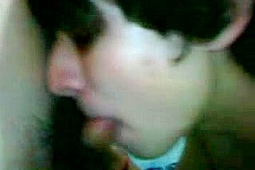 POV Gay Blowjob In A Bathroom