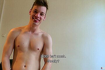 Czech Hunter (541) â€“ Twink Just Broke Up With His Girlfriend And Finds The Opportunity To Experiment A