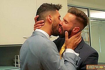 Muscle Gay Anal Sex And Cumshot