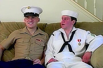 Military Cock Buddies Get Off   Justin Lake And Josh Williams   BestBareback