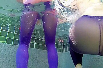 Purple Pantyhose Sexy Whores Well Fucked