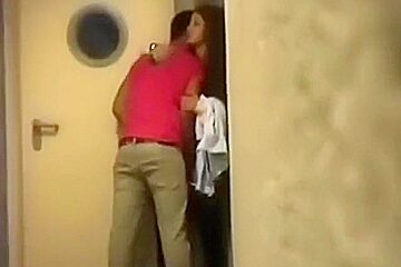 Tapes A Party Couple Having Sex In The Hallway Of A Hotel