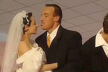 Brides Double Fucked By Their Lustful Partners
