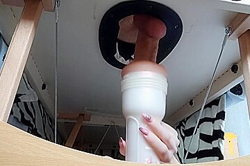 Polish Girl Massage Penis, Fleshlight In Glory Hole