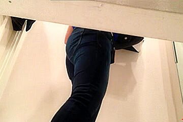 Dressing Room Series: Hot Golden Haired Legal Age Teenager (18)+