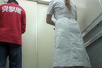 Sharking Scenes With Sexy Nurse Panty Uncovered