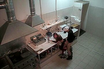 Hidden Sex In The Kitchen