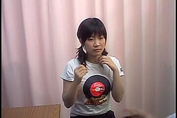 Modest Young Asian Babe Demonstrates Her Breasts To The Doctor
