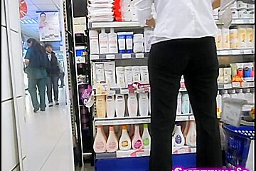 While She Was Choosing Some Good I Was Filming Her Ass