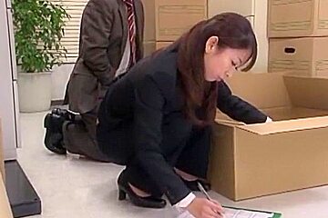 Hottest Japanese Slut Misaki Tsukishima, Rui Saotome In Incredible Secretary JAV Movie