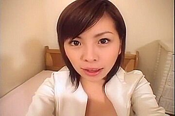 Fabulous Japanese Girl Ran Monbu In Horny POV, Cumshots JAV Clip