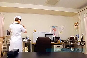 Hottest Japanese Model Rina Fukada, Chika Hiroko, Imai Natsumi In Incredible Nurse, Anal JAV Clip