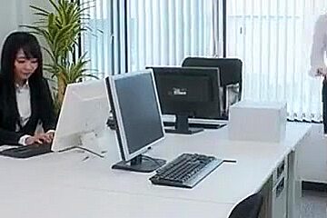 Japanese Office Ladies Fuck During Work