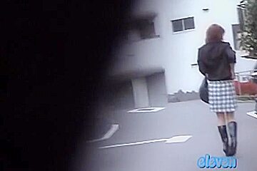 Fiery Public Sharking With Enticing Slag Being Caught Off Her Guard