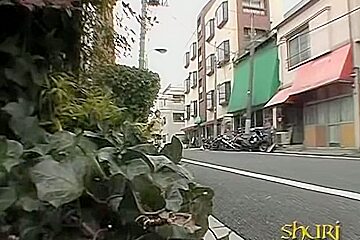 Asian Babe Has Her Pants Removed By A Expert Street Sharker.