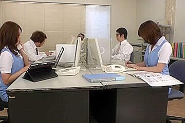 Japanese Office Lesbo