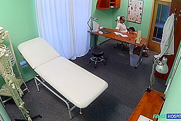 Anna In Nurse Gets More Then A Massage From The Doctor   FakeHospital