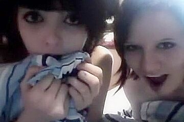 Lesbian Girl Eats Her Friend's Pussy Out And Masturbates It On The Bed