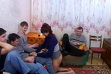 (5) Russian Boyz Fuck A Wicked Mature