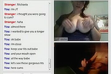 Omegle Pleasure With Curvy Babe