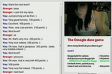 Angel Plays My Version Of The Omegle Game