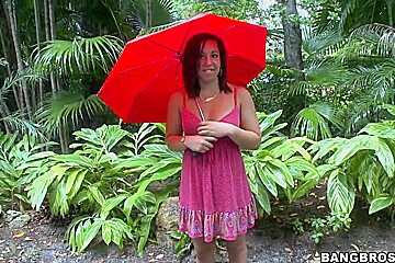 Today I Pick Up Sexy Brunette Leilani Cole