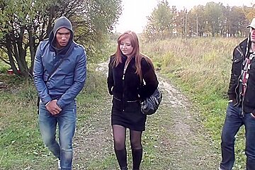 Odile In Breasty Gal Enjoys Hard Dick In An Outdoor Sex Vid