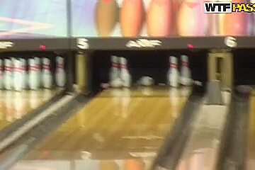 This Hottie Lost Me Bowling Challenge And Needs To Suck My Dick