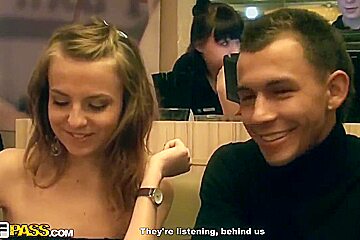 Young Amateur Zanna Has Action In Public Toilet