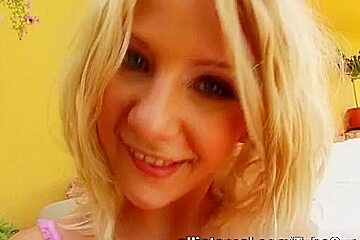 A Sexy Blonde Chick Gets Her Ass Fucked Hard.