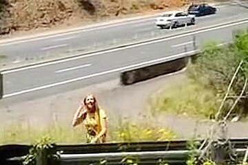 Flashing On The Highway
