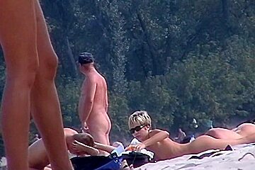 Only On A Nudist Beach A Can Take Lots Of Shots