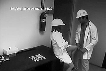 Security Cam Footage Catching Work Sex