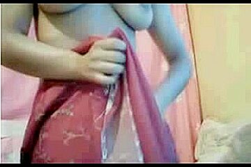 Another Busty Indian Desi Wife On Webcam